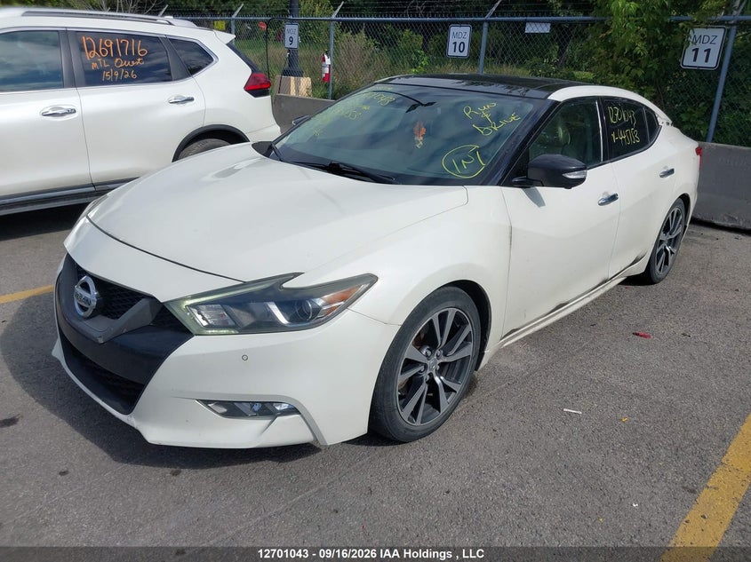 Vin: 1n4aa6ap3gc445153, lot: 3112505, nissan maxima platinum/sl/sr/sv 20162