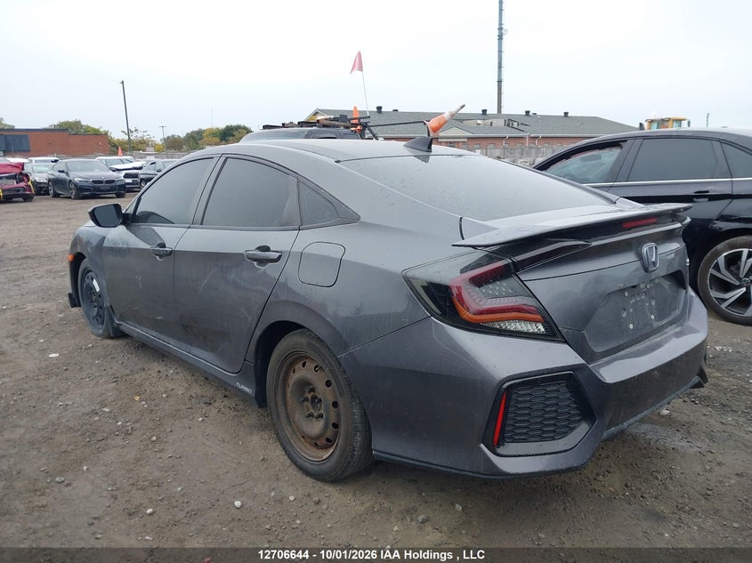 Vin: 2hgfc1e53hh200410, lot: 3112514, honda civic si si 20173