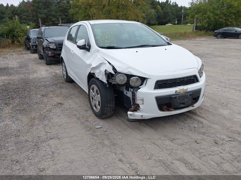 2014 Chevrolet Sonic Ls, Правый бок, IAAI, VIN 1G1JA6EH5E4243623