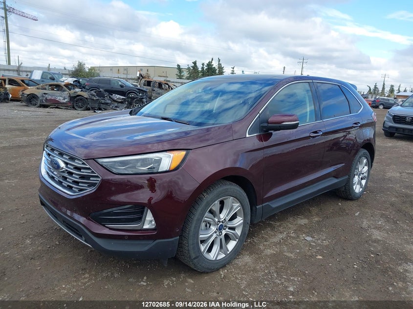 Vin: 2fmpk4k98lba20829, lot: 3112531, ford edge titanium 20202
