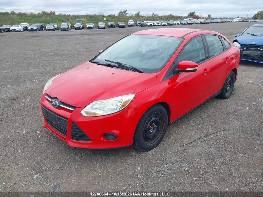 2013 Ford Focus Se, Удар сзади, IAAI, VIN 1FADP3F24DL202180 — фото 2
