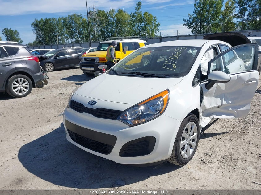 Vin: knadm5a38f6716112, lot: 3112594, kia rio 20152