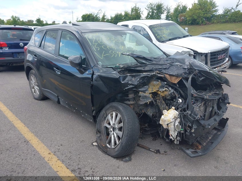 2015 Mazda Cx-5 Gs, Удар спереду, IAAI, VIN JM3KE2CY0F0554517