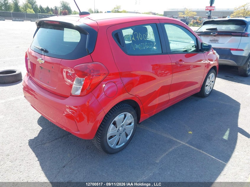 Vin: kl8ca6sa8gc626223, lot: 3112609, chevrolet spark ls manual 20164