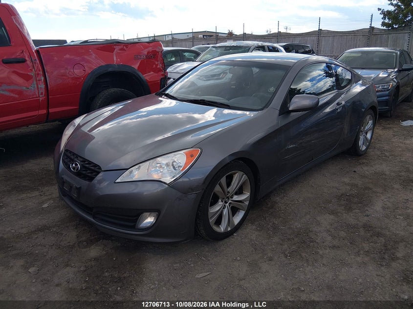 Vin: kmhht6kd6au029246, lot: 3112619, hyundai genesis coupe 20102