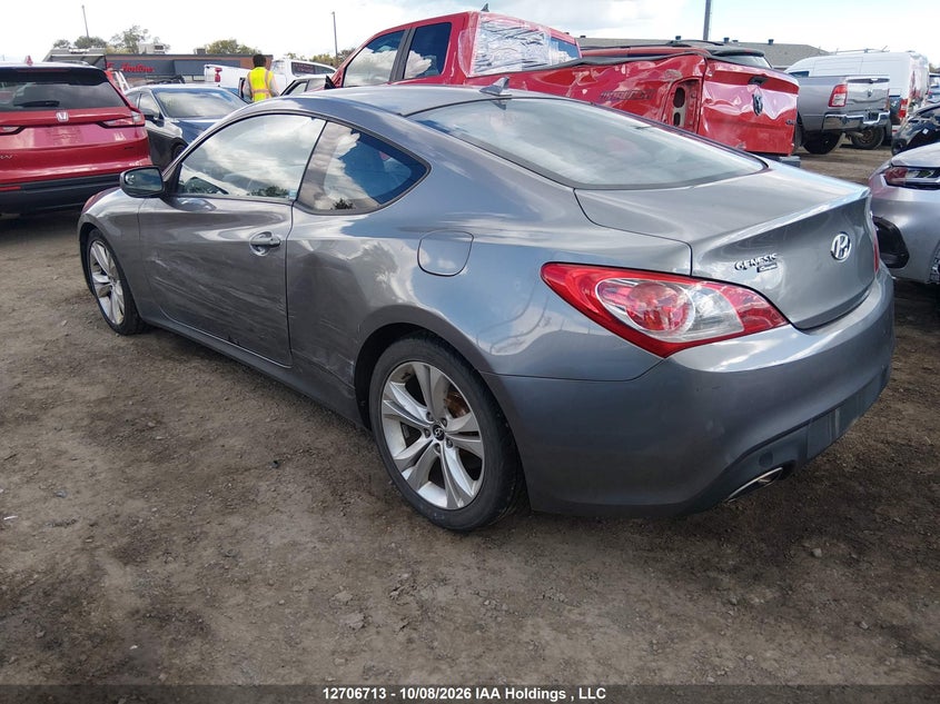 Vin: kmhht6kd6au029246, lot: 3112619, hyundai genesis coupe 20103