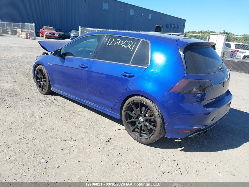 Vin: wvwlf7au6gw043139, lot: 3112727, volkswagen golf r 2.0 tsi 20163