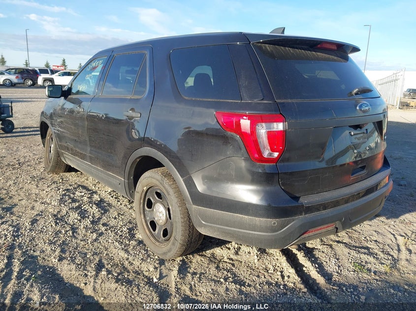 Vin: 1fm5k8ar6kga53884, lot: 3112738, ford explorer police interceptor 20193