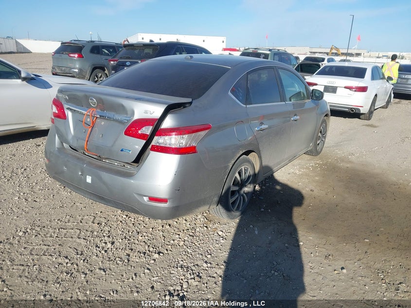 Vin: 3n1ab7ap5dl758611, lot: 3112748, nissan sentra s/sv/sr/sl 20134