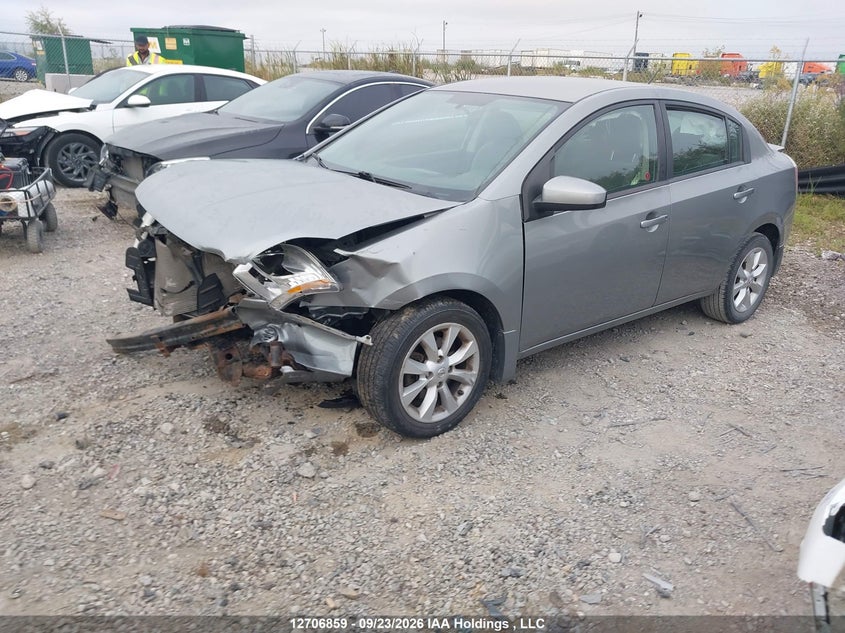 2012 Nissan Sentra 2.0, Front, IAAI, VIN 3N1AB6AP5CL687774 — photo 2
