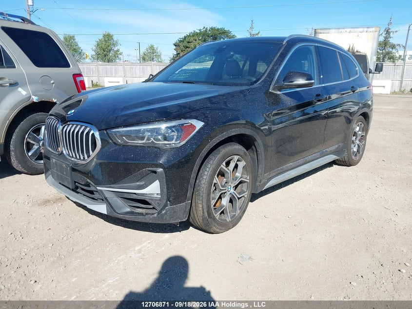 2021 BMW X1 xDrive28I, Затопление, IAAI, VIN WBXJG9C09M5T51078 — фото 2