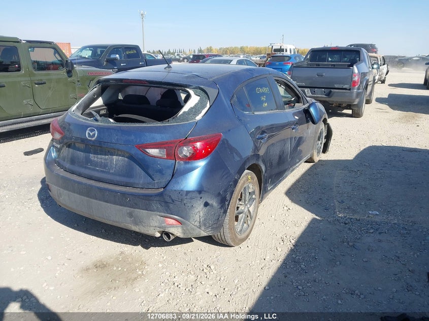Vin: jm1bm1l7xe1107280, lot: 3112789, mazda mazda3 gs-sky 20144