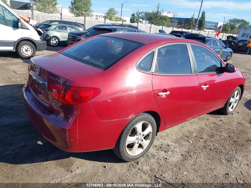 Vin: kmhdu4ad8au078871, lot: 3112809, hyundai elantra limited 20104