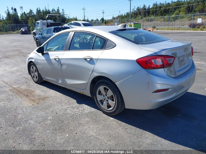 Vin: 1g1bc5sm4j7236424, lot: 3112823, chevrolet cruze ls auto 20183