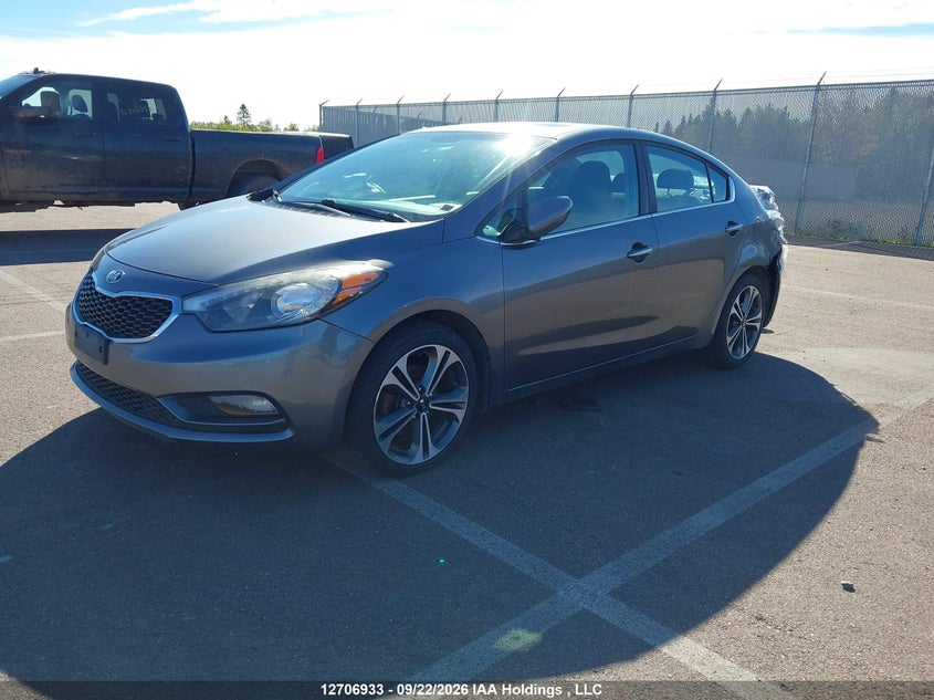 2016 Kia Forte, Удар ззаду, IAAI, VIN KNAFX4A89G5526316 — фото 2