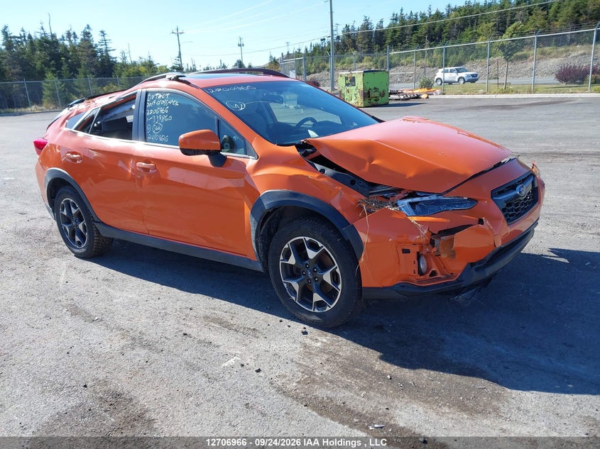2019 Subaru Crosstrek Sport, Удар спереди, IAAI, VIN JF2GTAGC9KH339860