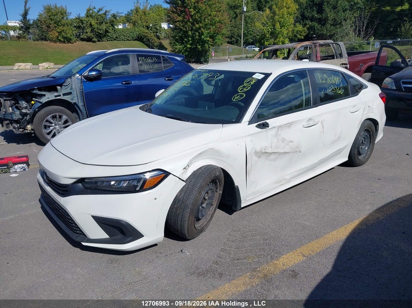 Vin: 2hgfe2f26rh103966, lot: 3112910, honda civic lx-b 20242