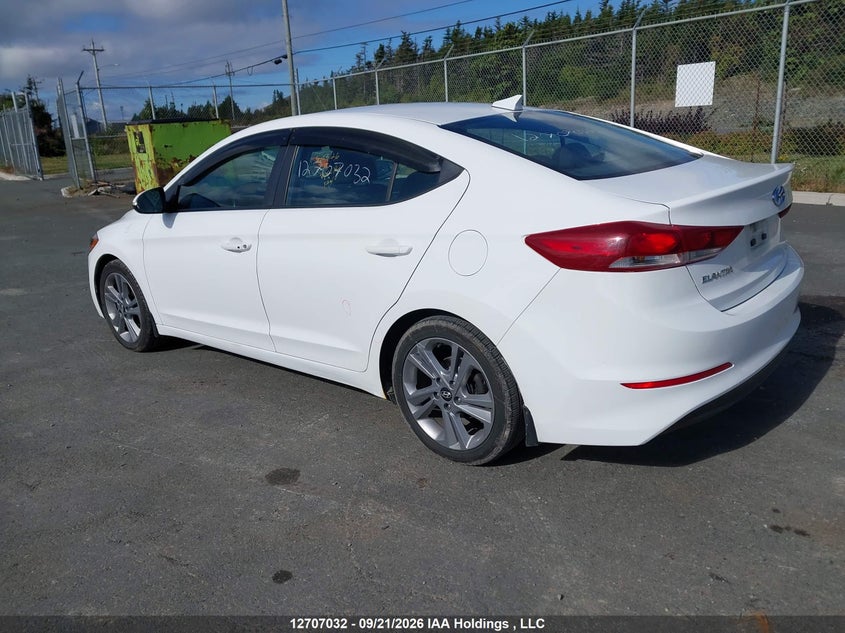 Vin: kmhd84lf5hu217965, lot: 3112953, hyundai elantra gls 20173