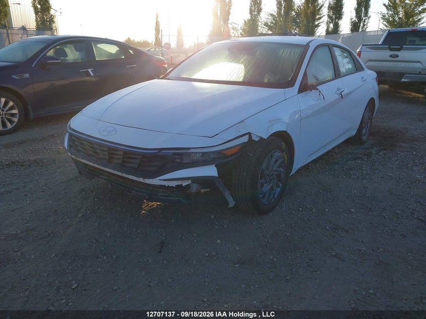 Vin: kmhlm4dg8tu195550, lot: 3113060, hyundai elantra sel sport 20262