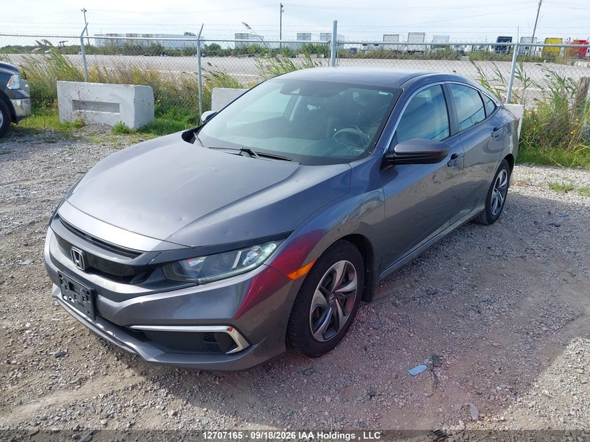 Vin: 2hgfc2f58kh005995, lot: 3113088, honda civic lx 20192