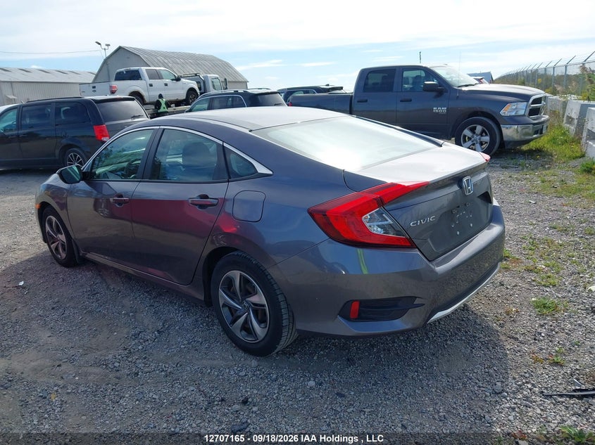 Vin: 2hgfc2f58kh005995, lot: 3113088, honda civic lx 20193