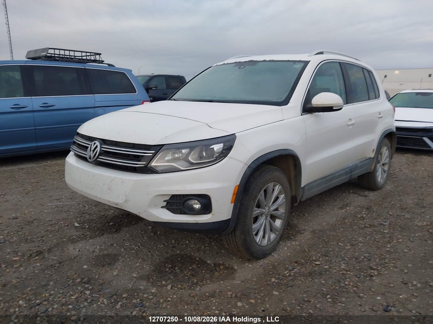 Vin: wvgbv7ax6cw579703, lot: 3113175, volkswagen tiguan s/se/sel 20122