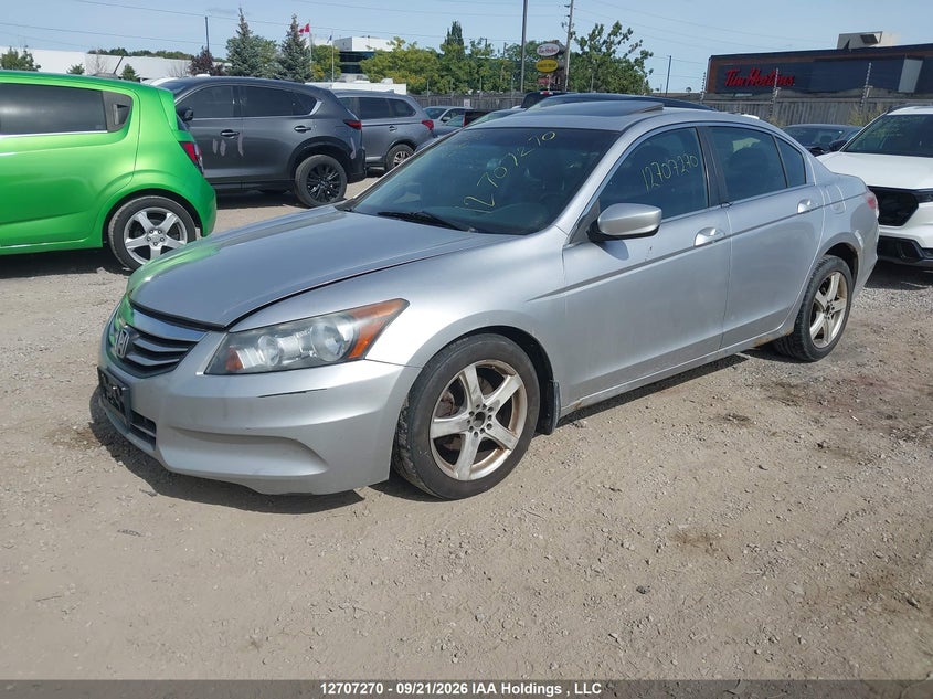 2011 Honda Accord, Right Front, IAAI, VIN 1HGCP2F88BA801467 — photo 2