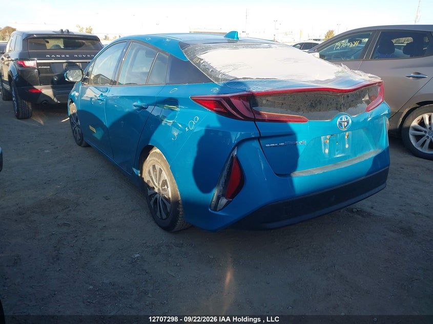 Vin: jtdkarfp6l3157694, lot: 3113223, toyota prius prime le/xle/limited 20203