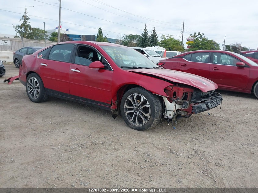 2008 Chevrolet Impala, Удар спереди, IAAI, VIN 2G1WU583689164583