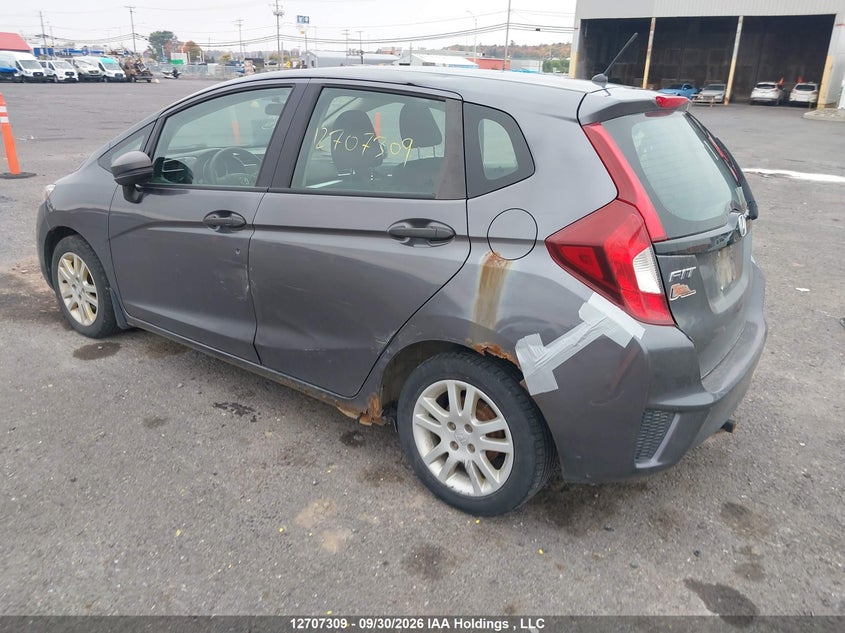 Vin: 3hggk5g35gm101548, lot: 3113234, honda fit dx 20163