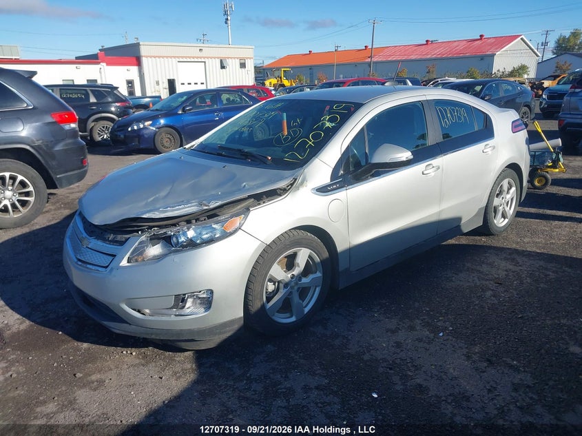 2015 Chevrolet Volt, Удар спереду, IAAI, VIN 1G1RC6E42FU140879 — фото 2