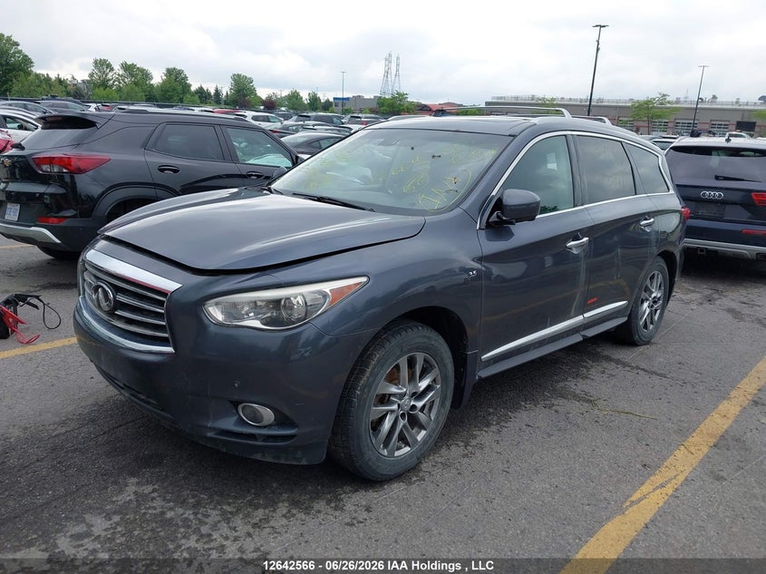 Vin: 5n1al0mm6ec503946, lot: 3113278, infiniti qx60 20142