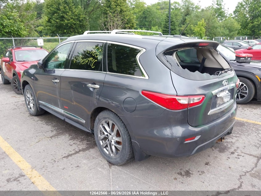 Vin: 5n1al0mm6ec503946, lot: 3113278, infiniti qx60 20143