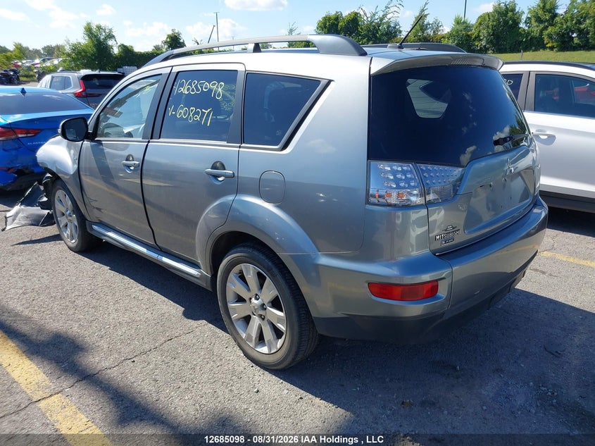 Vin: ja4jt5ax5du608271, lot: 3113288, mitsubishi outlander xls 20133