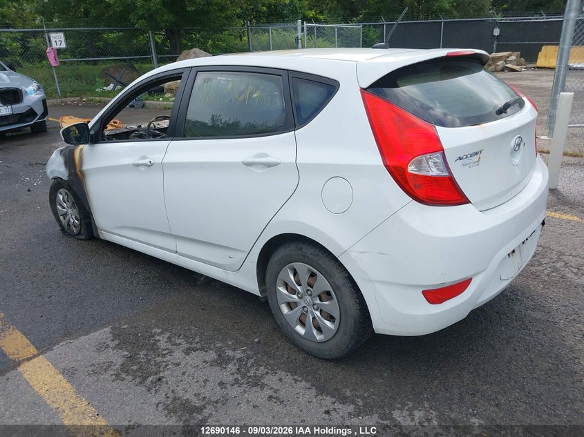 Vin: kmhct5ae5gu256466, lot: 3113296, hyundai accent gl 20163