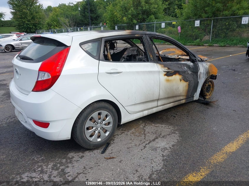 Vin: kmhct5ae5gu256466, lot: 3113296, hyundai accent gl 20164