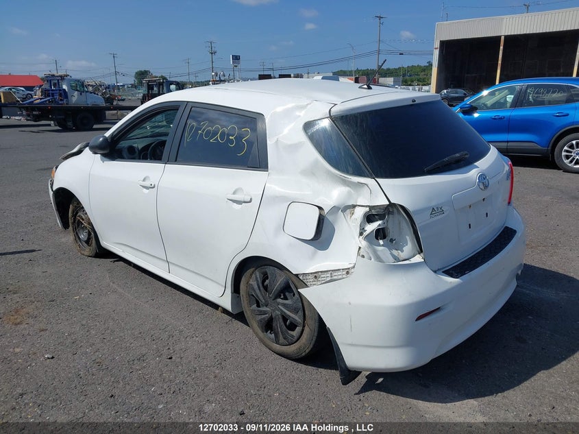 Vin: 2t1ku4ee4ec132314, lot: 3113307, toyota matrix s 20143