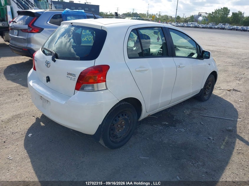 Vin: jtdkt4k3xb5337036, lot: 3113309, toyota yaris le 20114