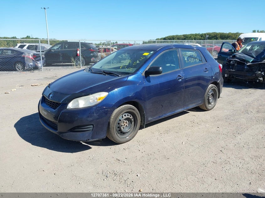 2011 Toyota Matrix, Rear, IAAI, VIN 2T1KU4EE8BC728781 — photo 2