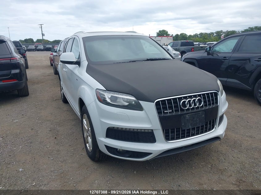 2014 Audi Q7 Premium Plus, Charity, IAAI, VIN WA1MMCFE1ED013814