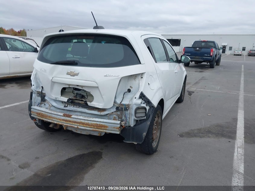 Vin: 1g1jc6sh0f4196548, lot: 3113368, chevrolet sonic 20154