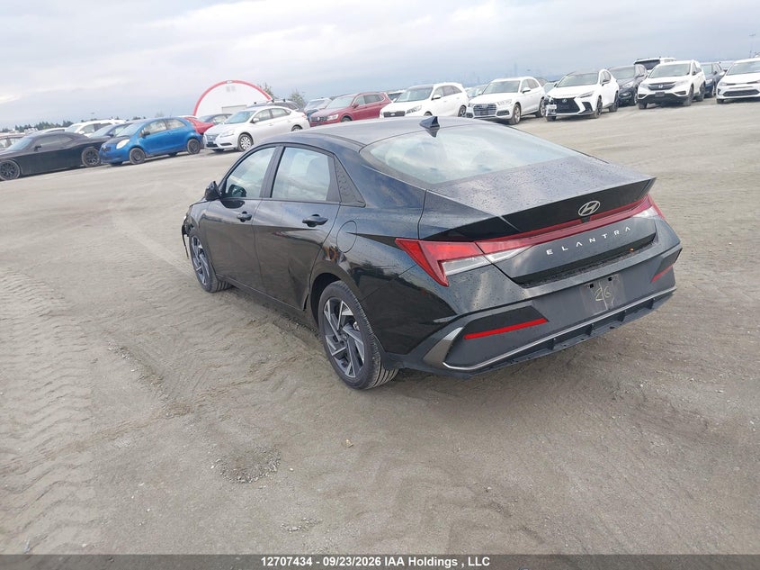 Vin: kmhlm4dg9su887136, lot: 3113389, hyundai elantra sel sport 20253