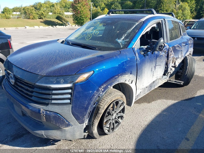 2025 Nissan Kicks Sv, Left Side, IAAI, VIN 3N8AP6CB8SL411107 — photo 2