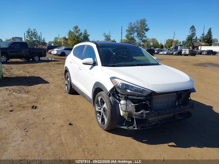 2016 Hyundai Tucson, Front, IAAI, VIN KM8J3CA25GU031496