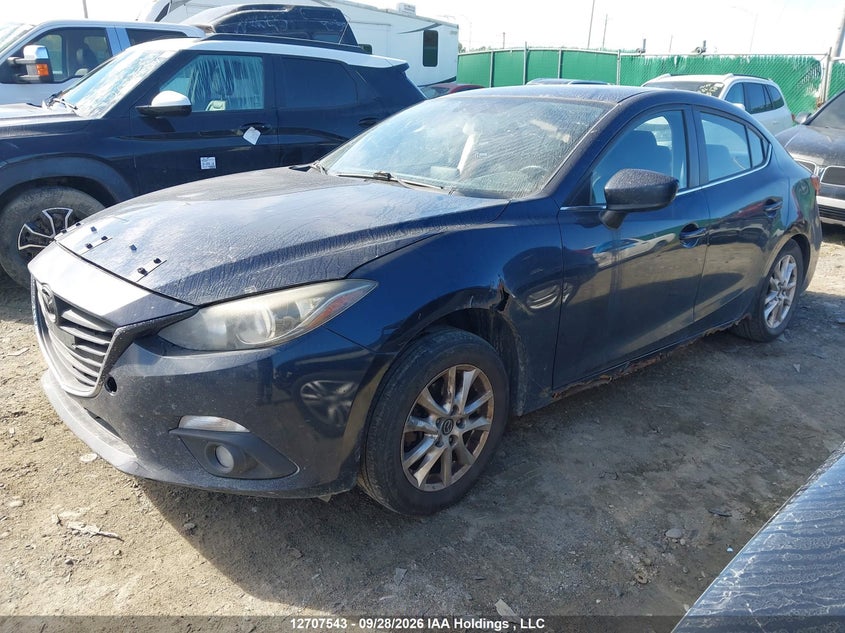 Vin: jm1bm1v75e1151586, lot: 3113501, mazda mazda3 gs-sky 20142