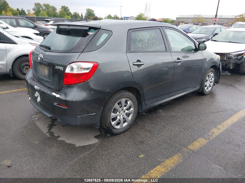 Vin: 2t1ku4ee6dc072437, lot: 3113519, toyota matrix 20134