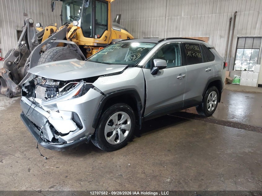 Vin: 2t3b1rfv2mc143421, lot: 3113569, toyota rav4 le 20212