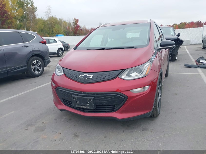 2020 Chevrolet Bolt Ev Premier, Rear, IAAI, VIN 1G1FZ6S03L4126097 — photo 2
