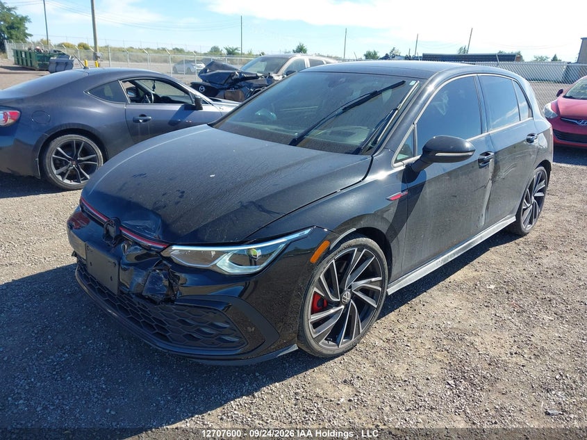 2024 Volkswagen Gti Autobahn, Front, IAAI, VIN WVWVA7CD2RW225072 — photo 2