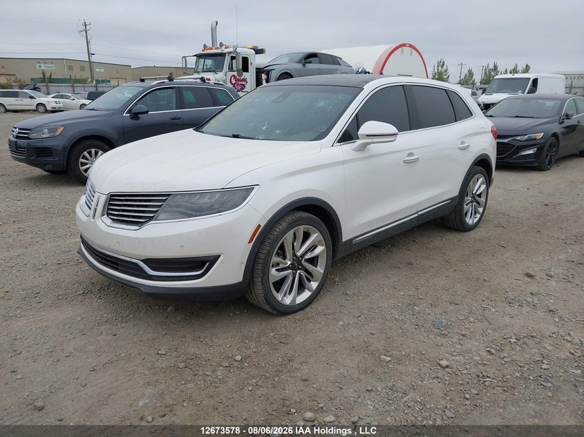 Vin: 2lmtj8lp1gbl81156, lot: 3113644, lincoln mkx reserve 20162